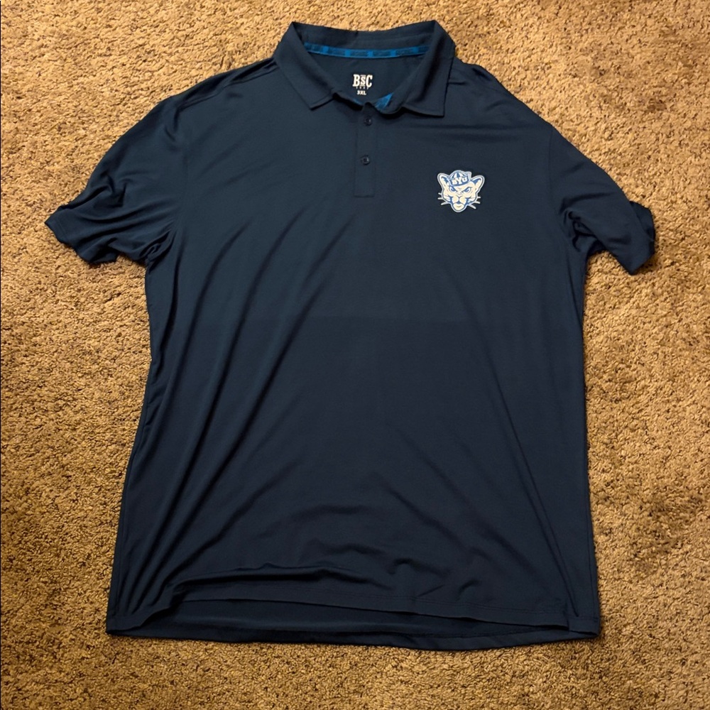 Men's BYU Classic Navy Polo Shirt